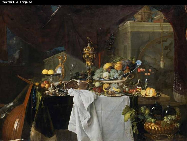 Jan Davidsz. de Heem A Table of Desserts or Un dessert